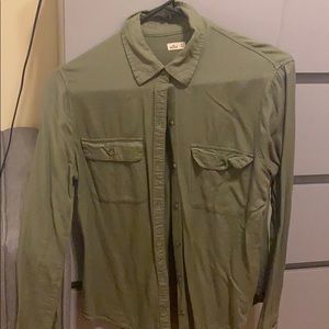 Green Hollister long sleeve